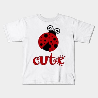 Cute Ladybug Kids T-Shirt